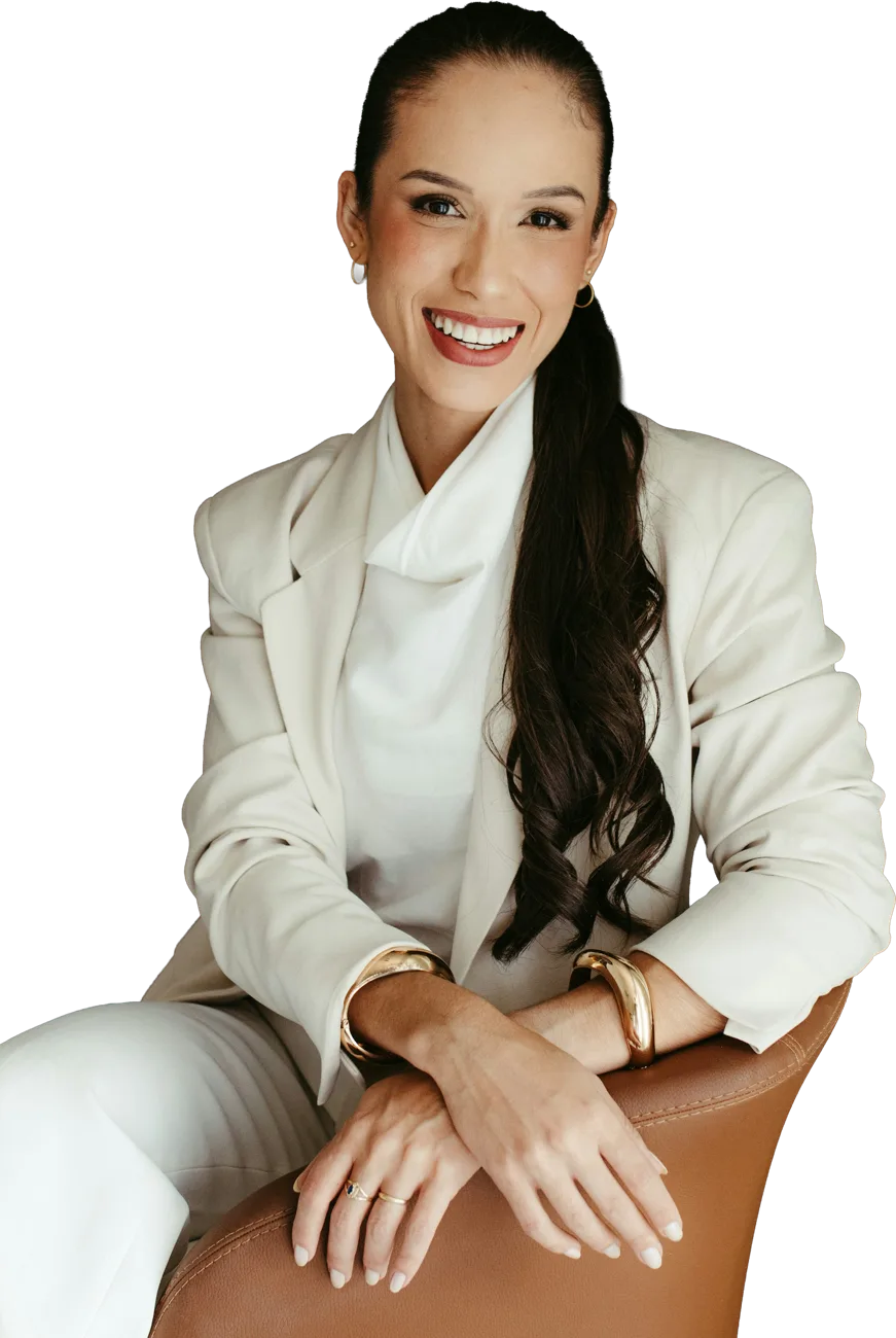 Empresária sorrindo